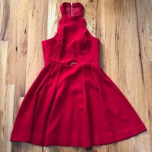 BCBG red cocktail dress